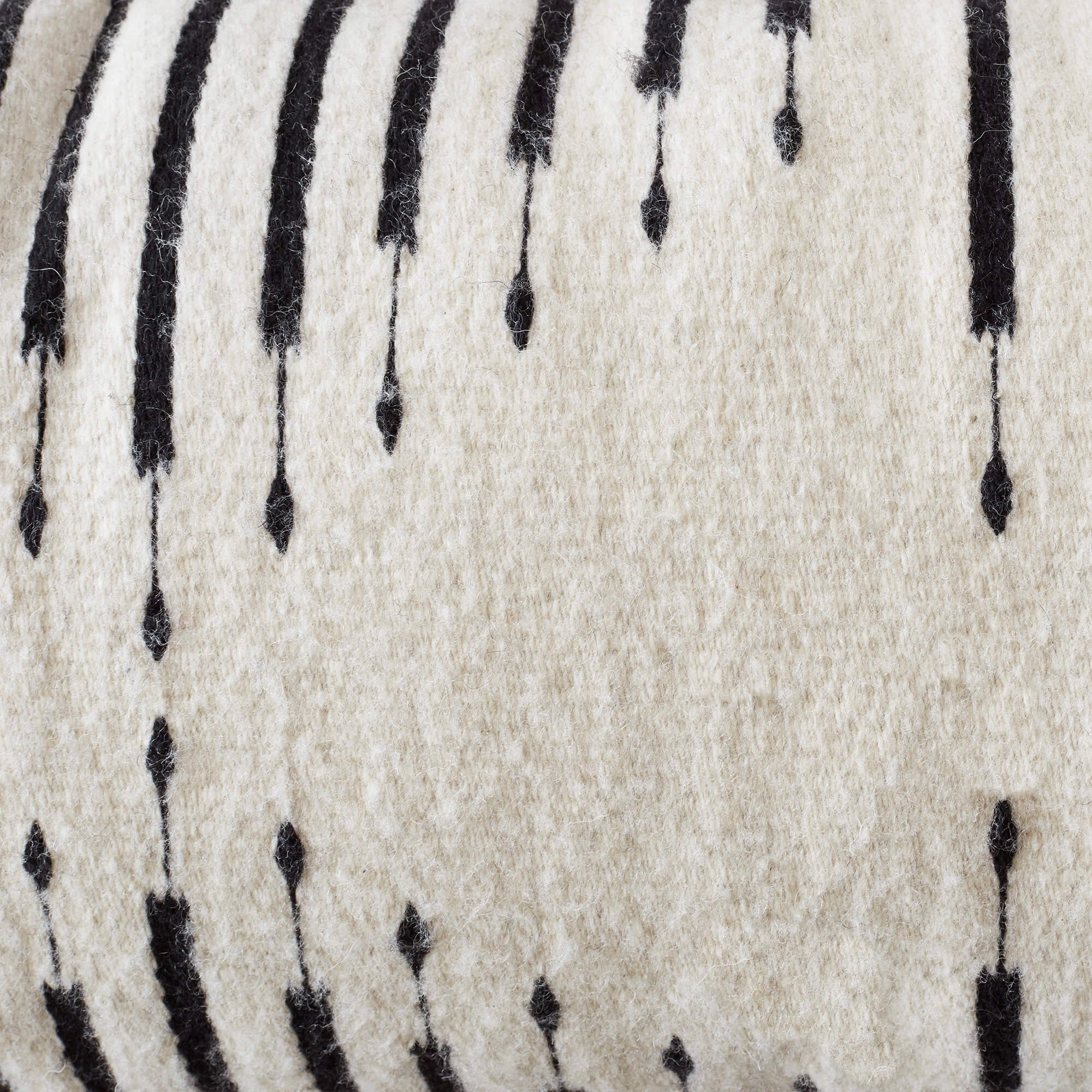 Decorative Lumbar Pillow with Geometric Line Pattern | Multiple Color Options