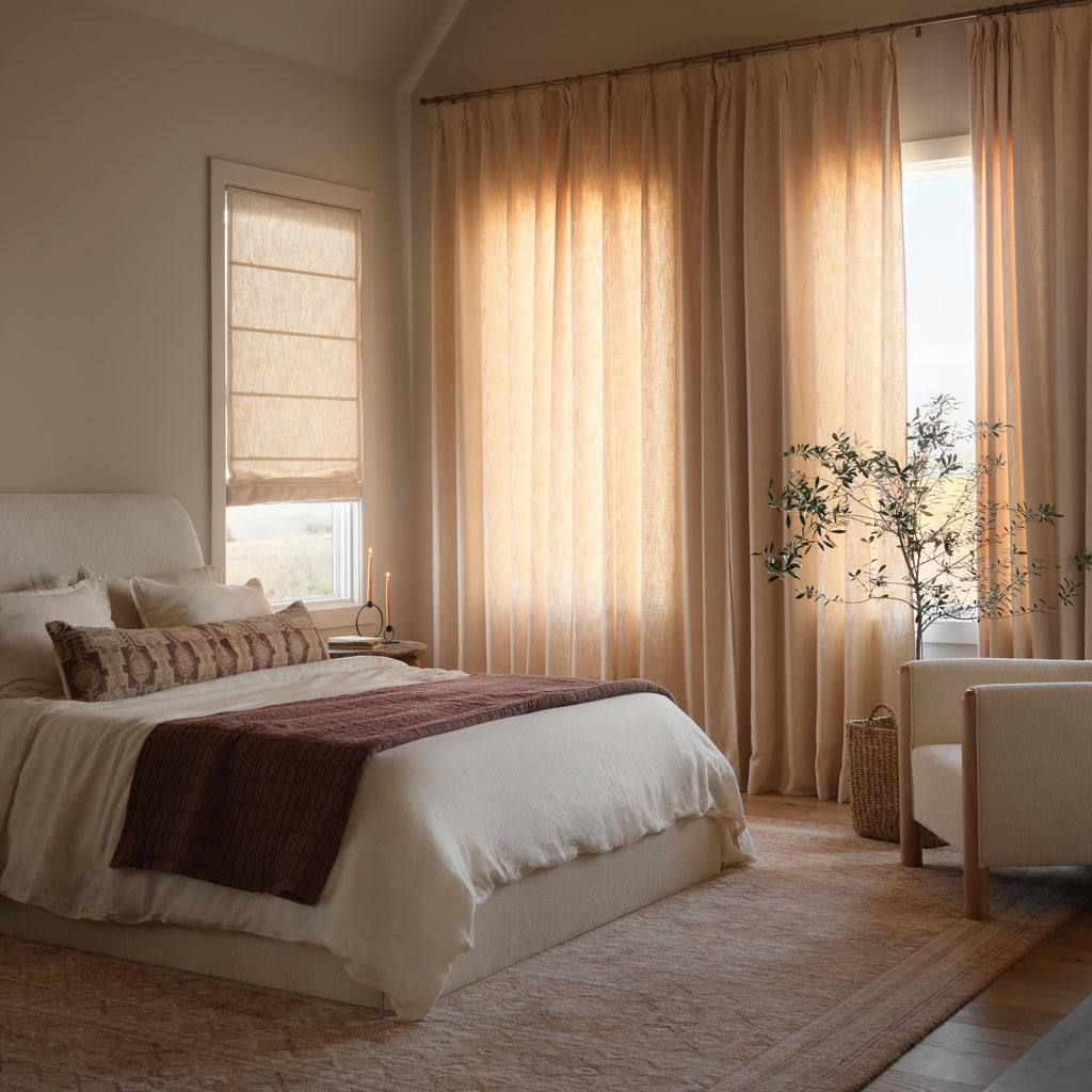 Decorative Lumbar Pillow with Symmetrical Pattern | Extra-Long Design